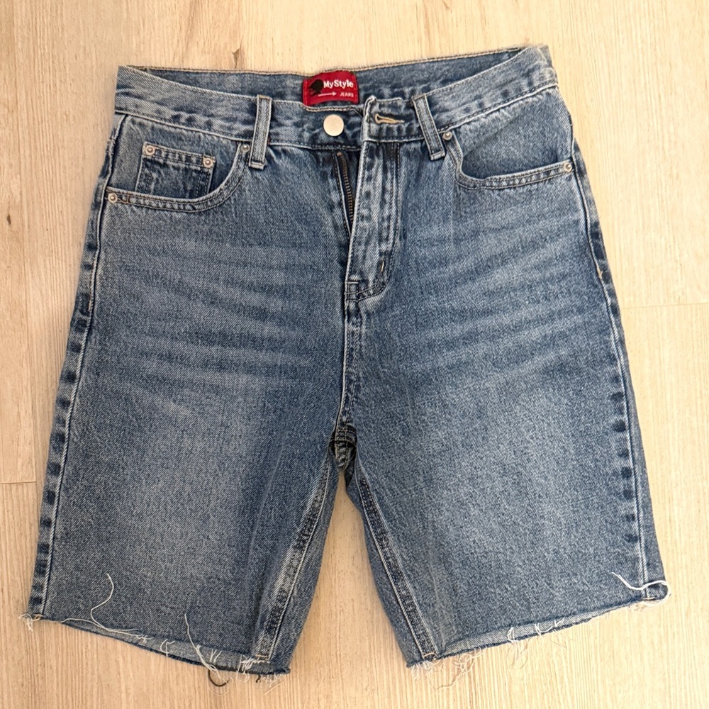 MyStyle Blue Denim Jeans Jort